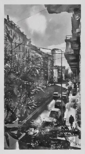 4K City Black & White